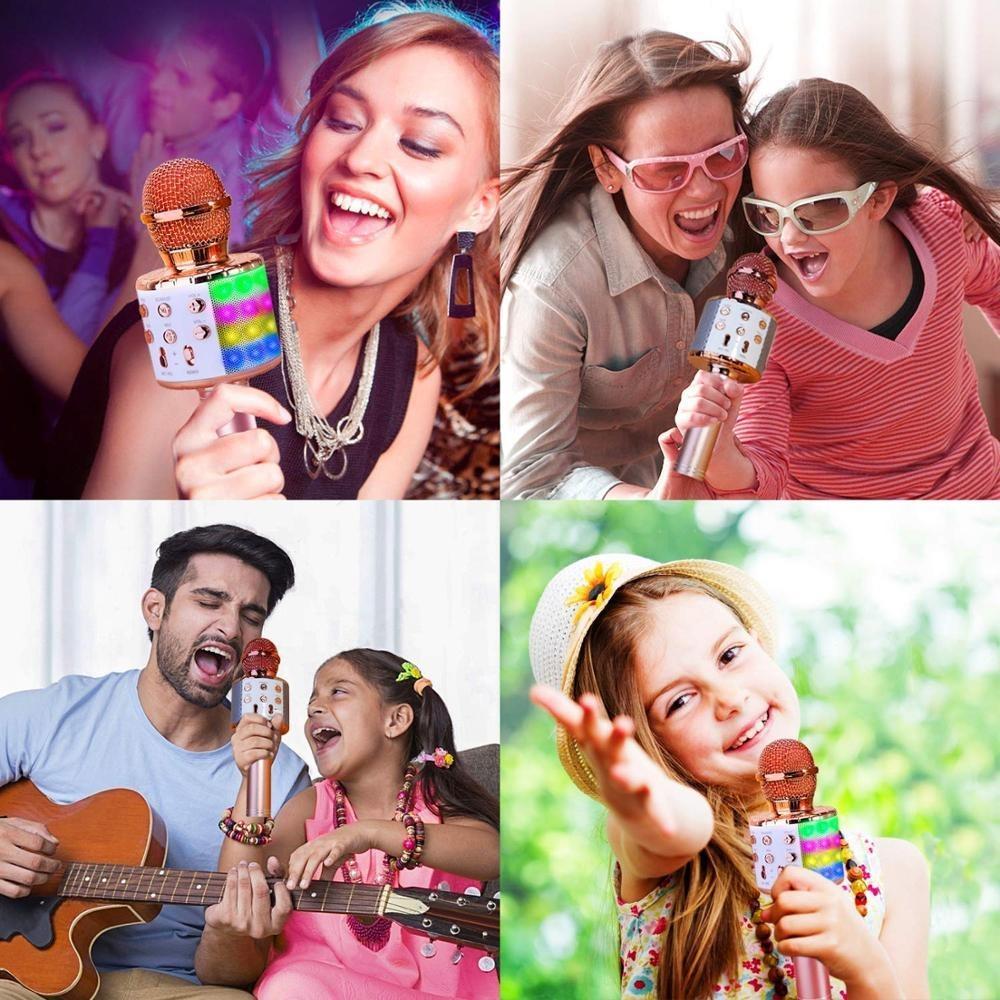 Microfone com karaokê "Super Star Sing"